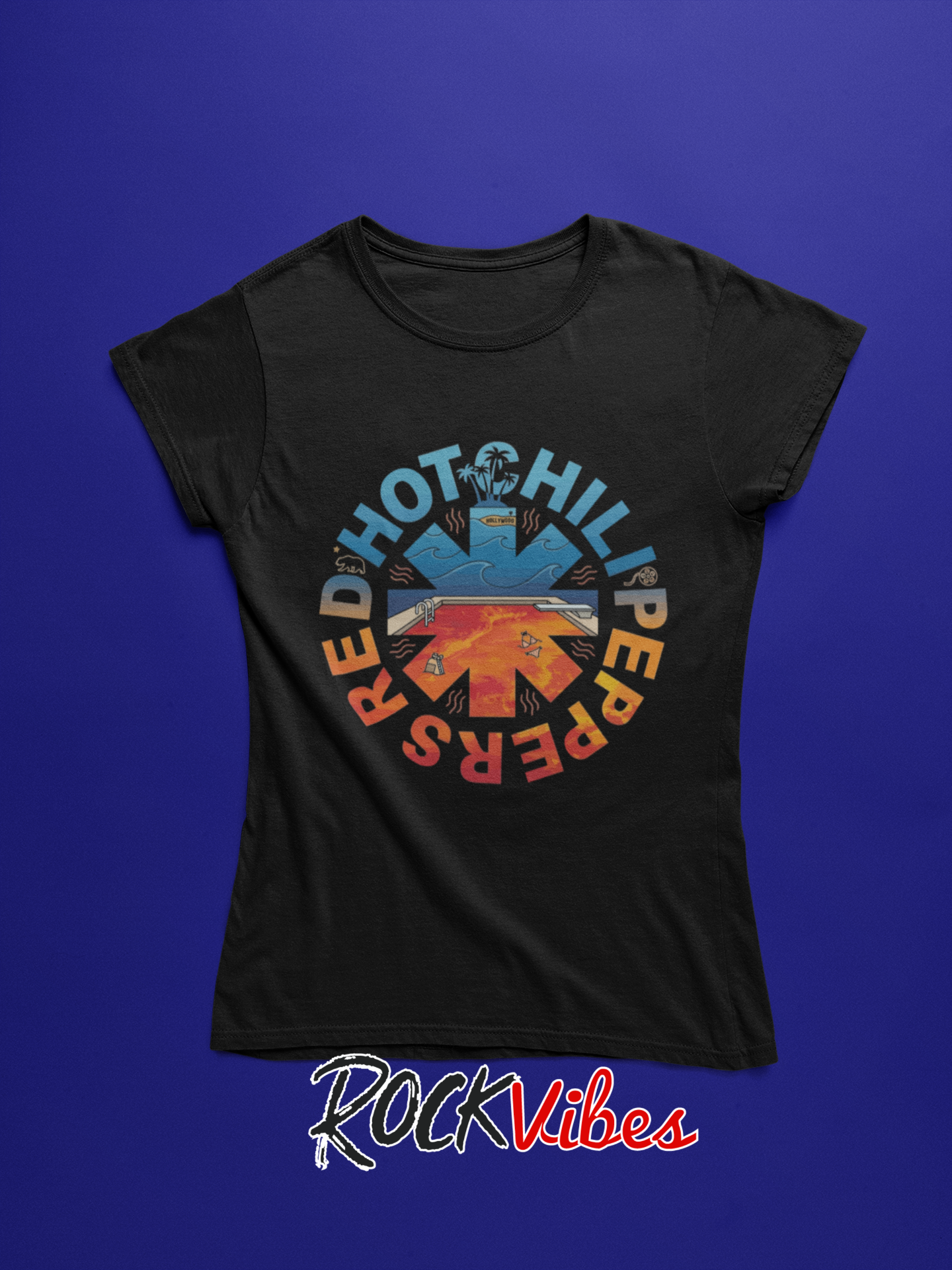 Camiseta Red Hot Chili Peppers (Californication) - Mujer