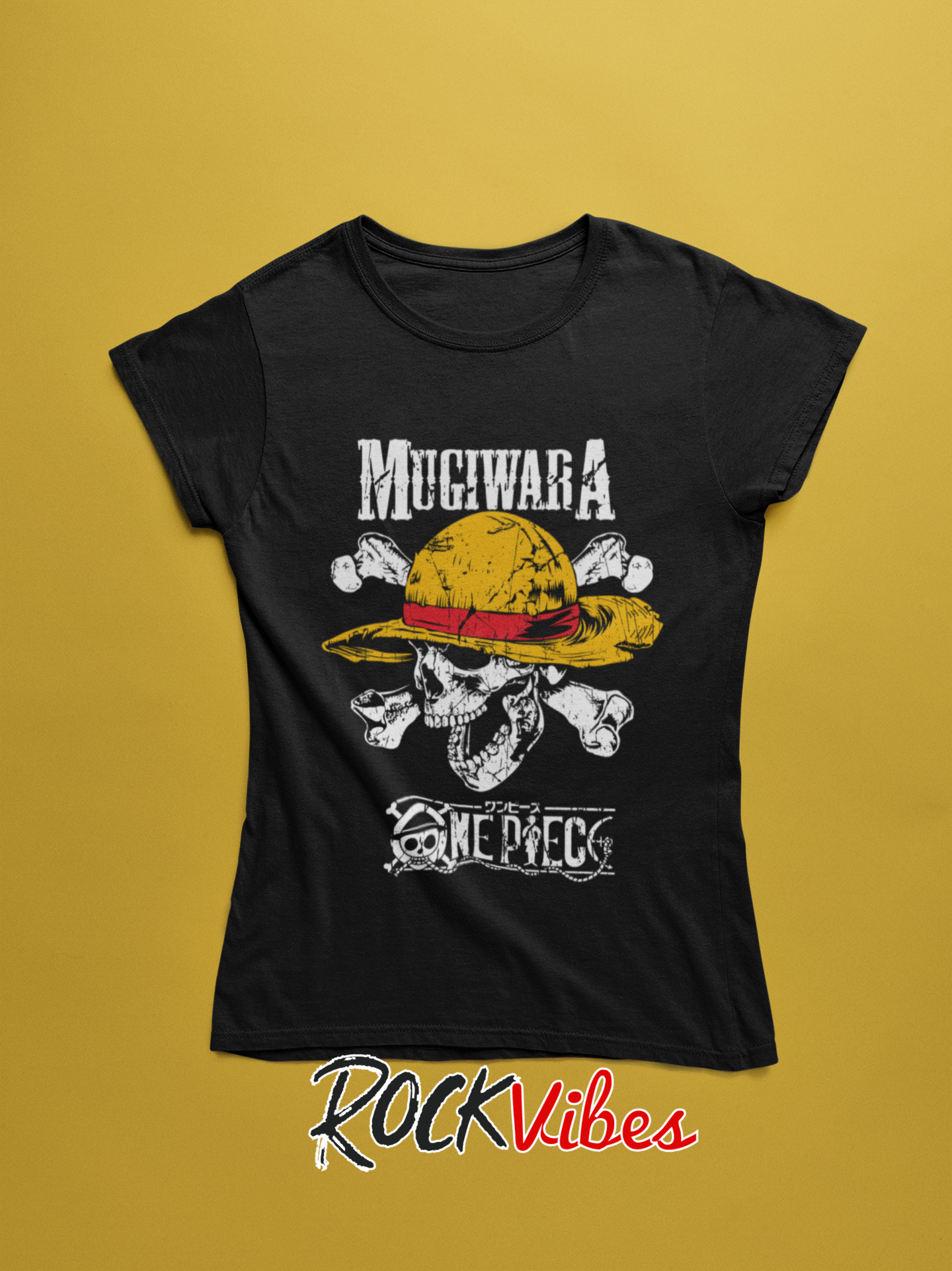 Camiseta One Piece Mugiwara - Mujer