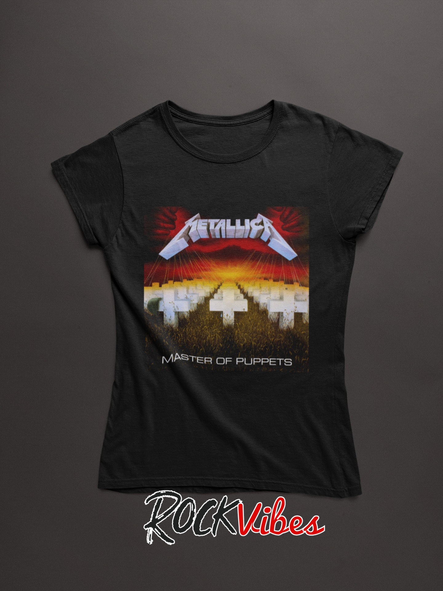 Camiseta Metallica (Master Of Puppets) - Mujer