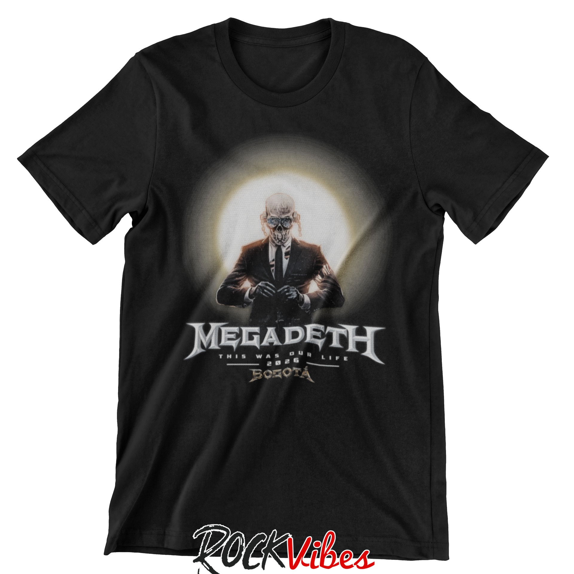 Camiseta Megadeth Bogotá 2026
