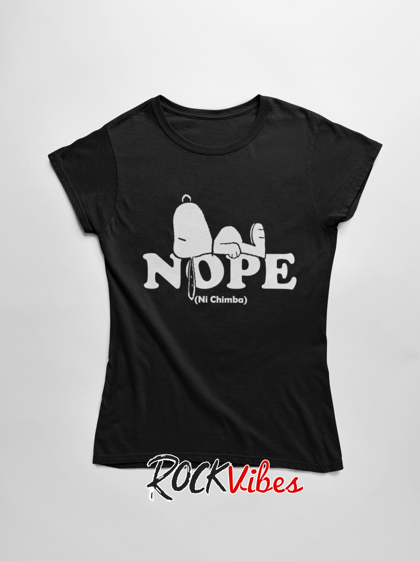 Camiseta Nope (Ni Chimba) - Mujer