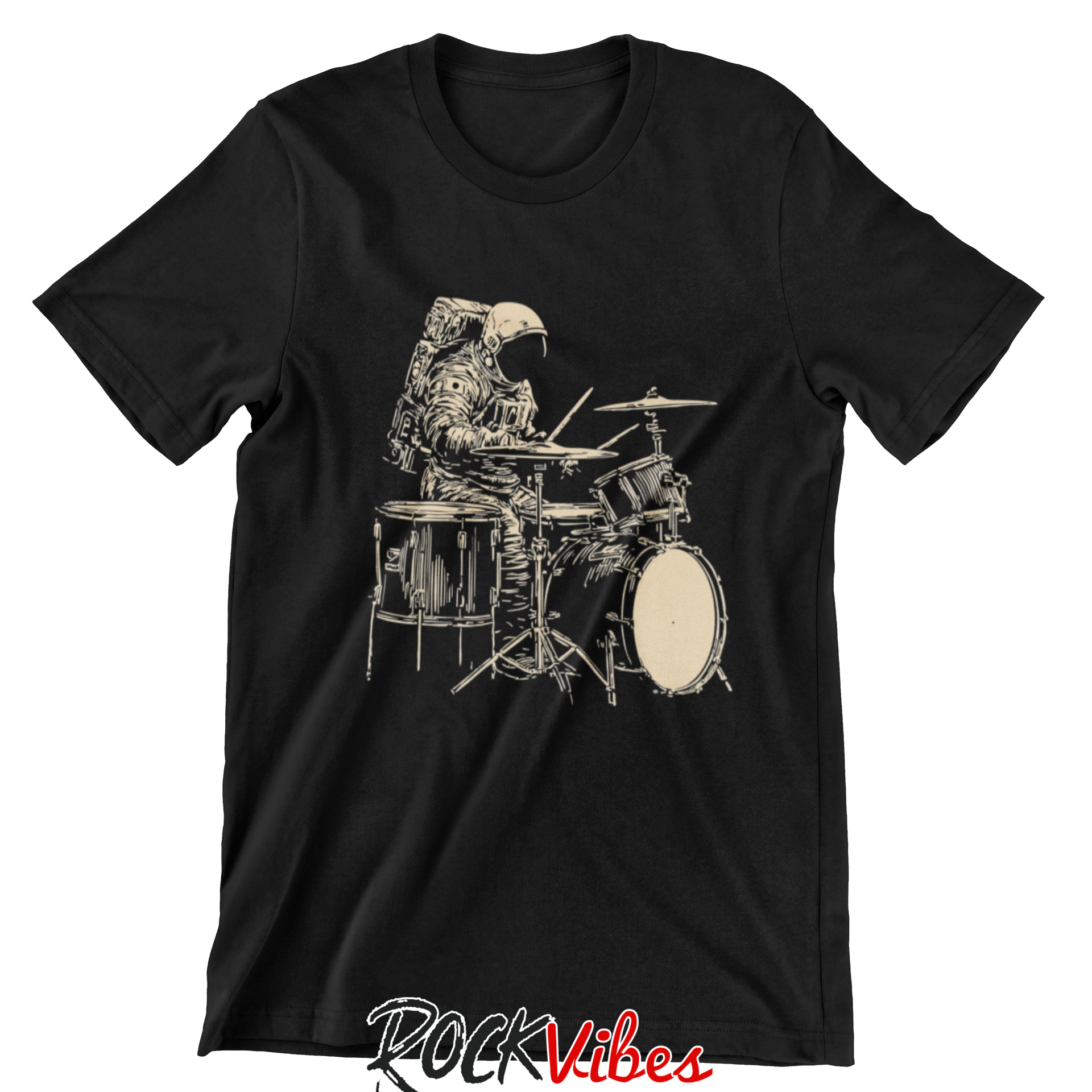 Camiseta Astronauta Batería