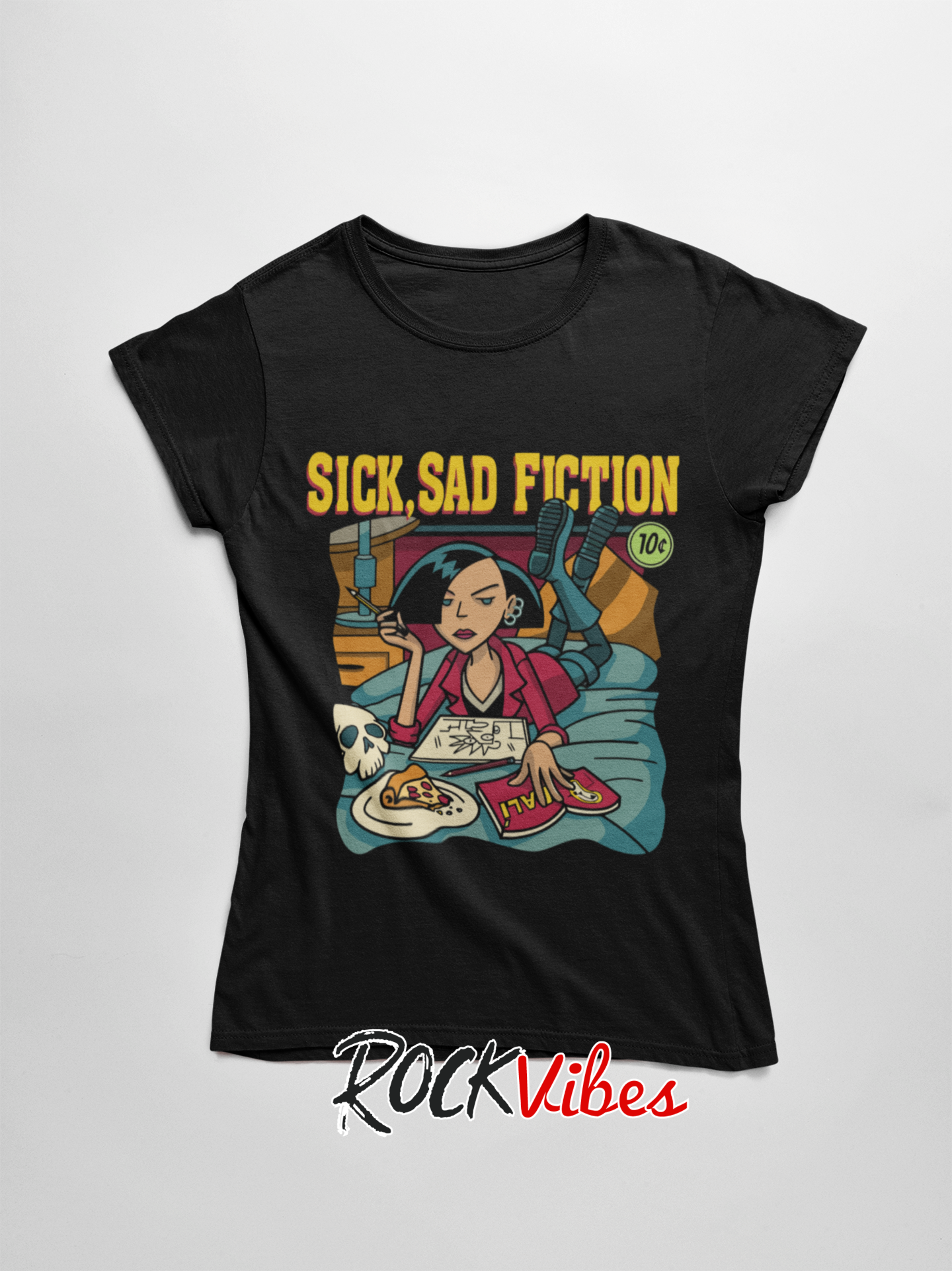 Camiseta Sick Sad Fiction (Daria) - Mujer