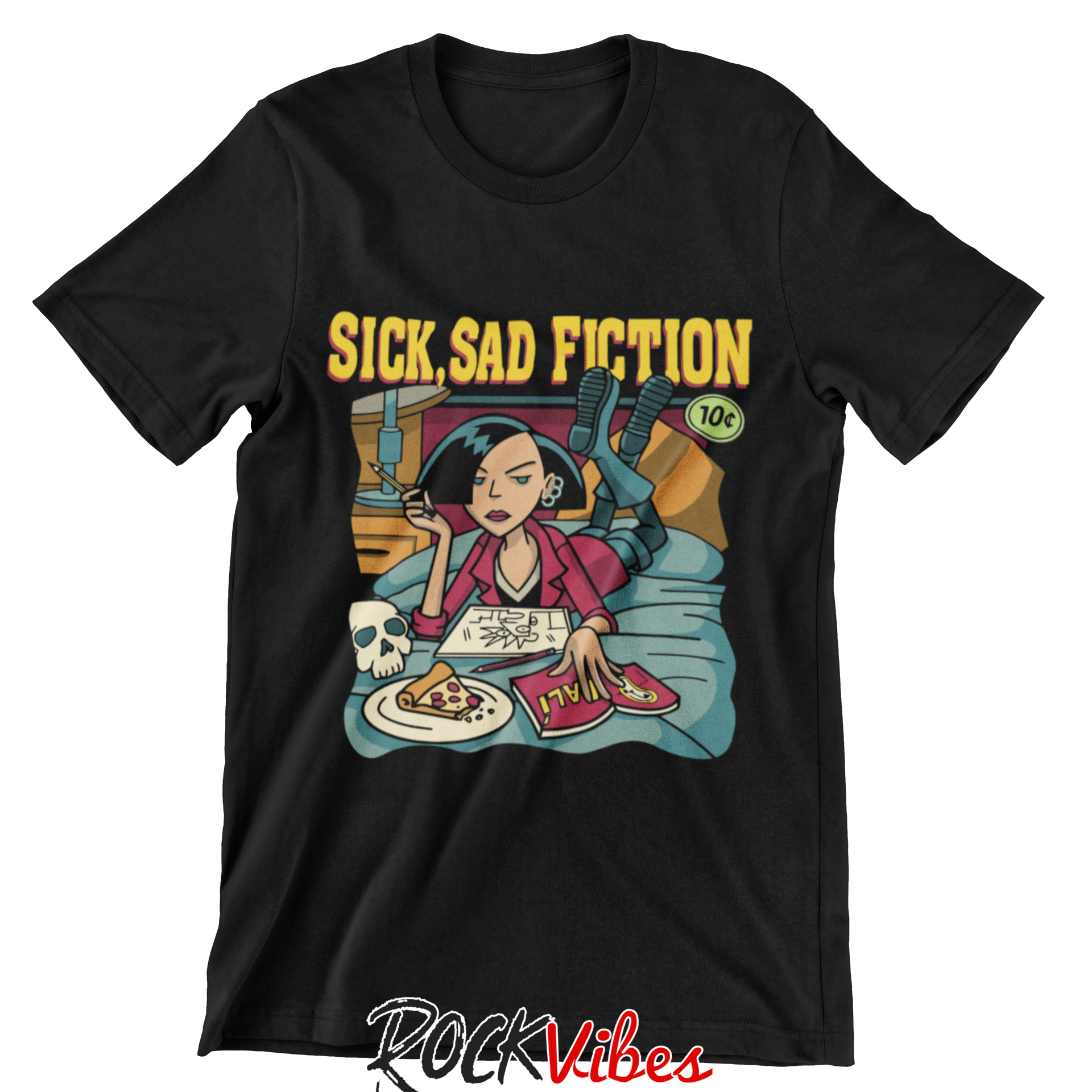 Camiseta Sick Sad Fiction (Daria)