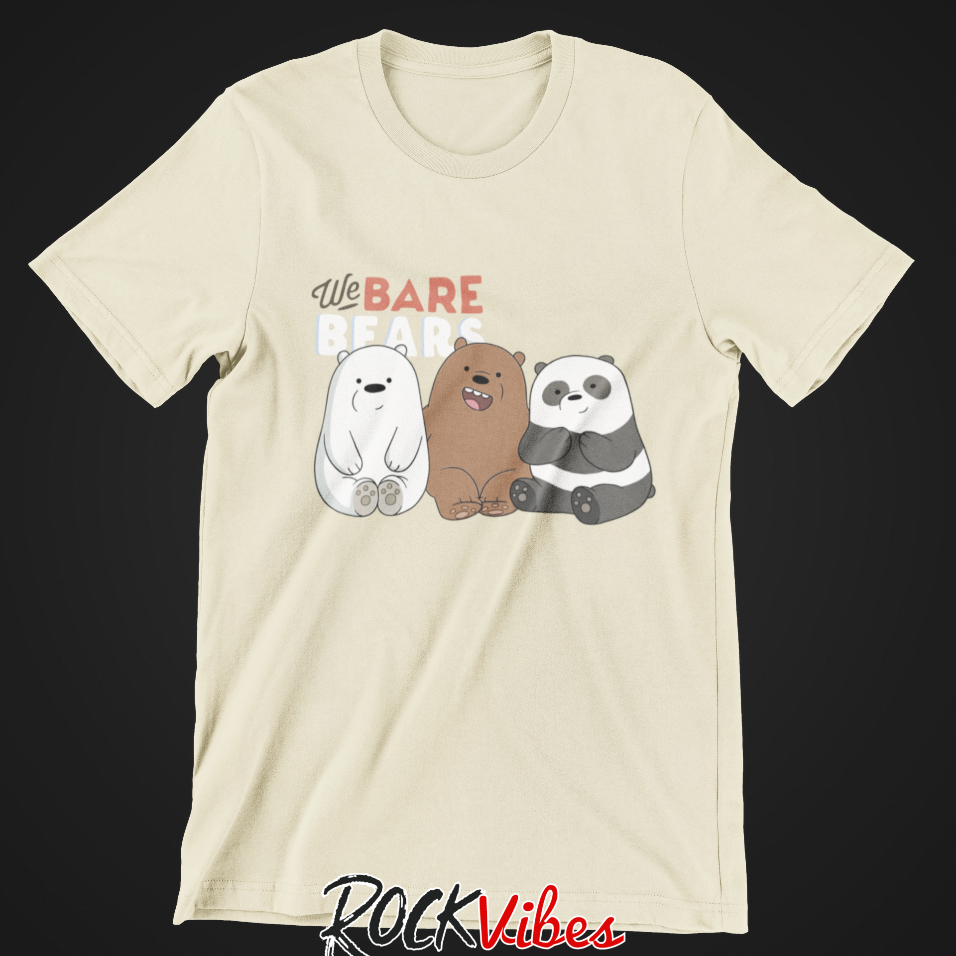 Camiseta We Bare Bears (Escandalosos)