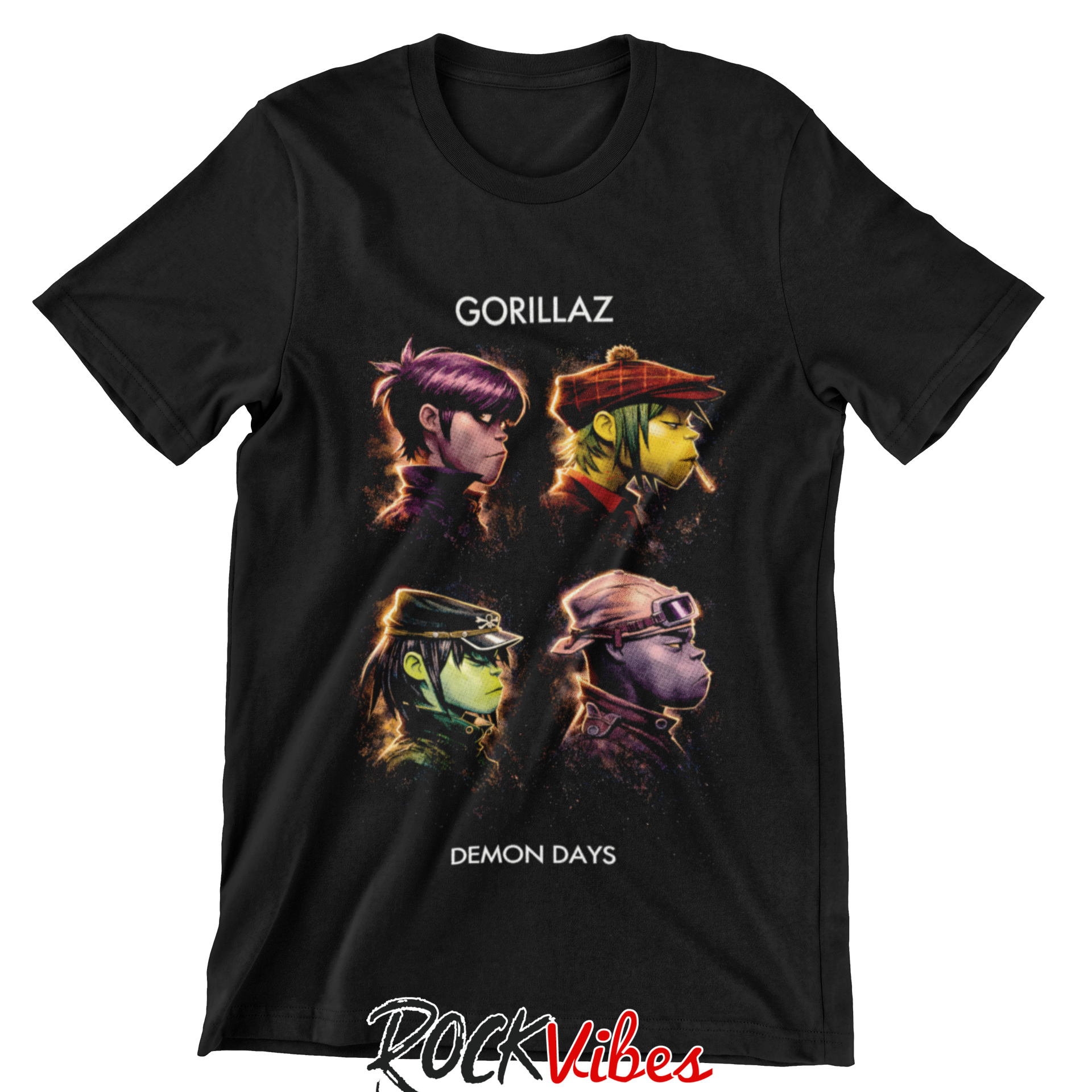 Camiseta Gorillaz (Demon Days)