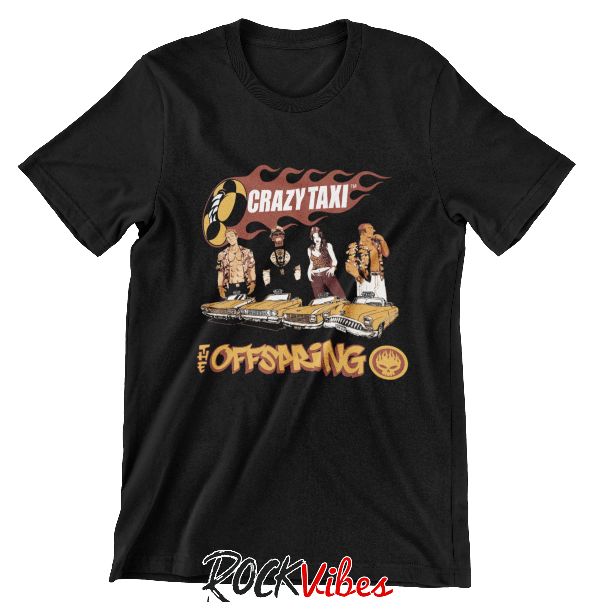 Camiseta The Offsprings (Crazy Taxi)
