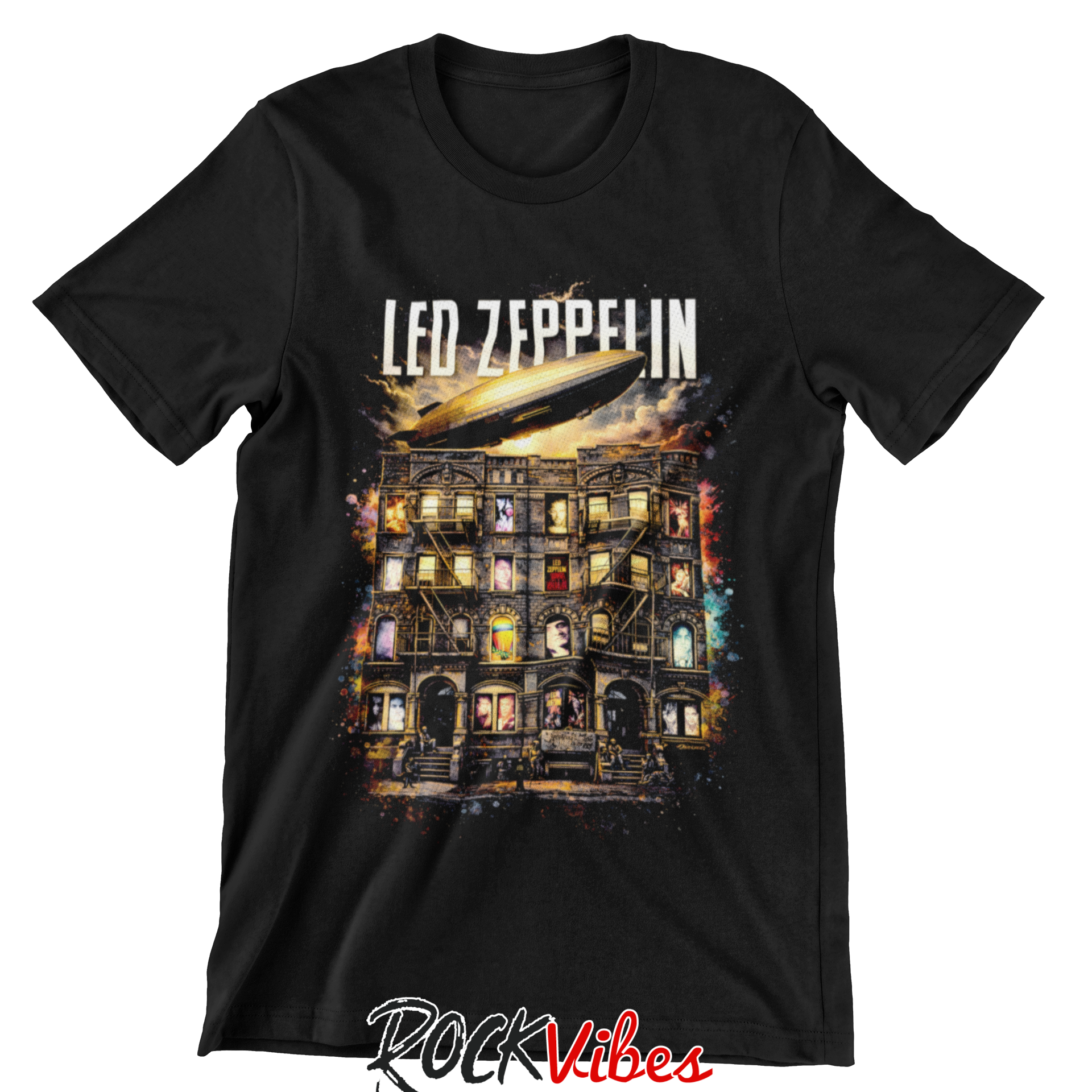 Camiseta Led Zeppelin (Physical Graffiti)