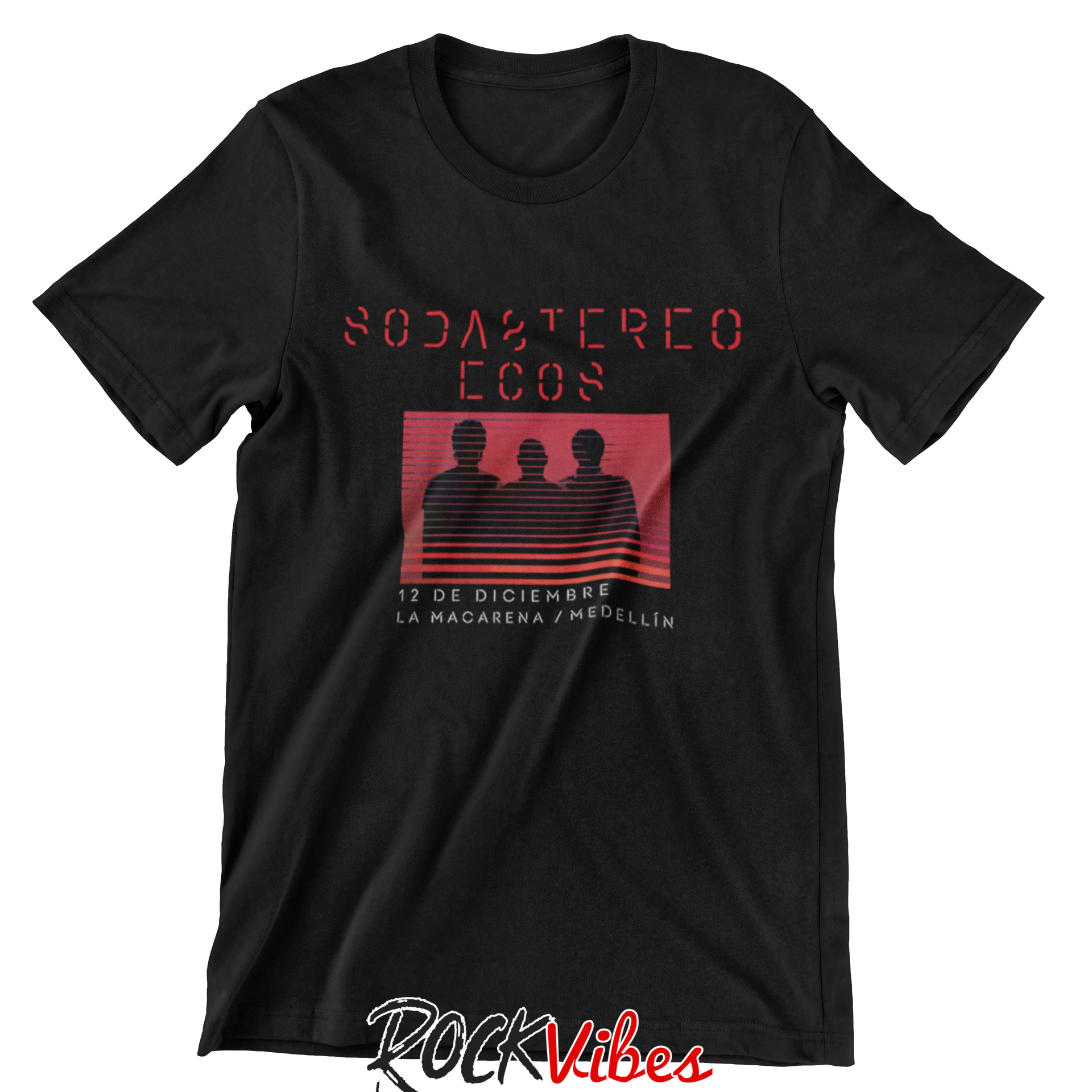 Camiseta Soda Stereo (Ecos Medellín 2026)